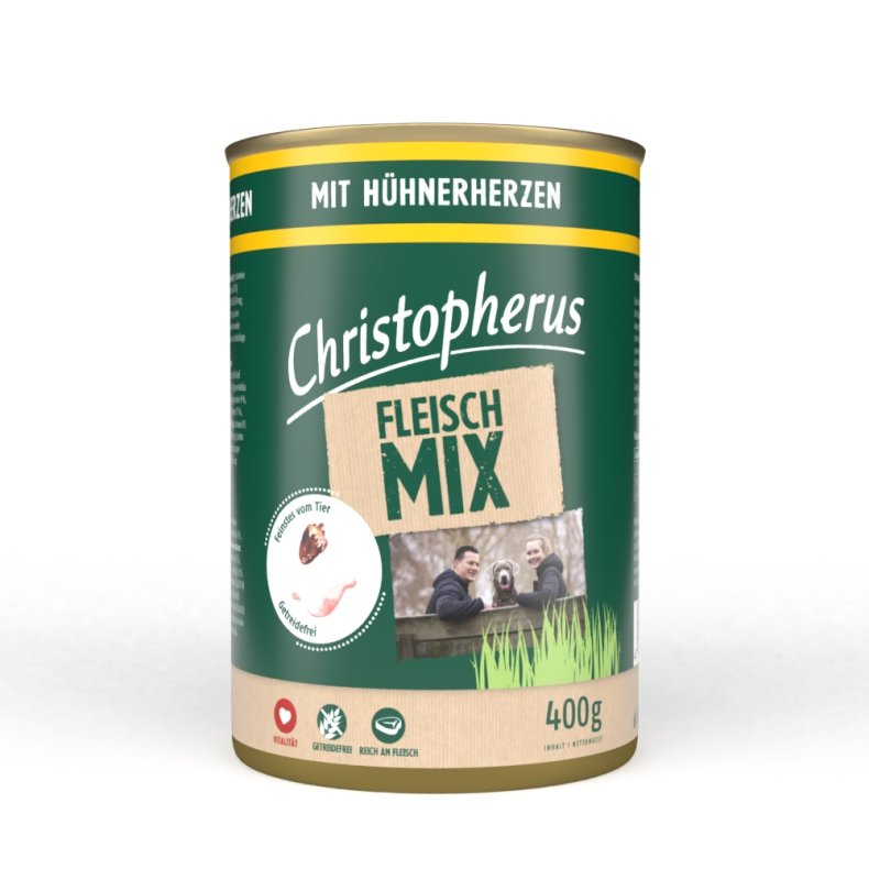 Christopherus Fleischmix med Kyllingehjerter 